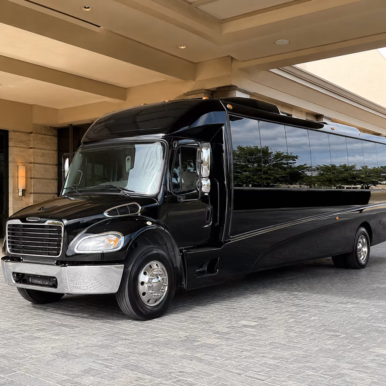 browse a large selection of buses for corporate events at texas trust cu theatre and lone star park