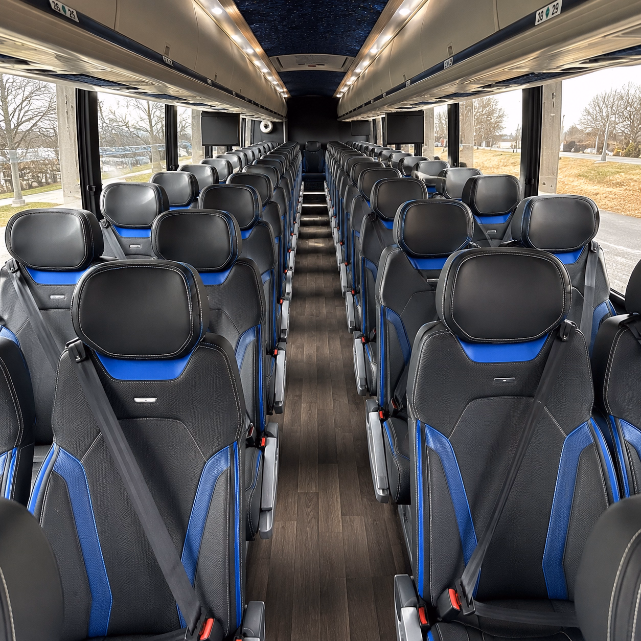 desoto ride to the game in comfort with a desoto charter bus