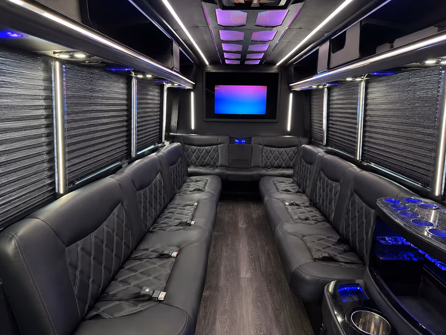grand prairie holiday party bus rental