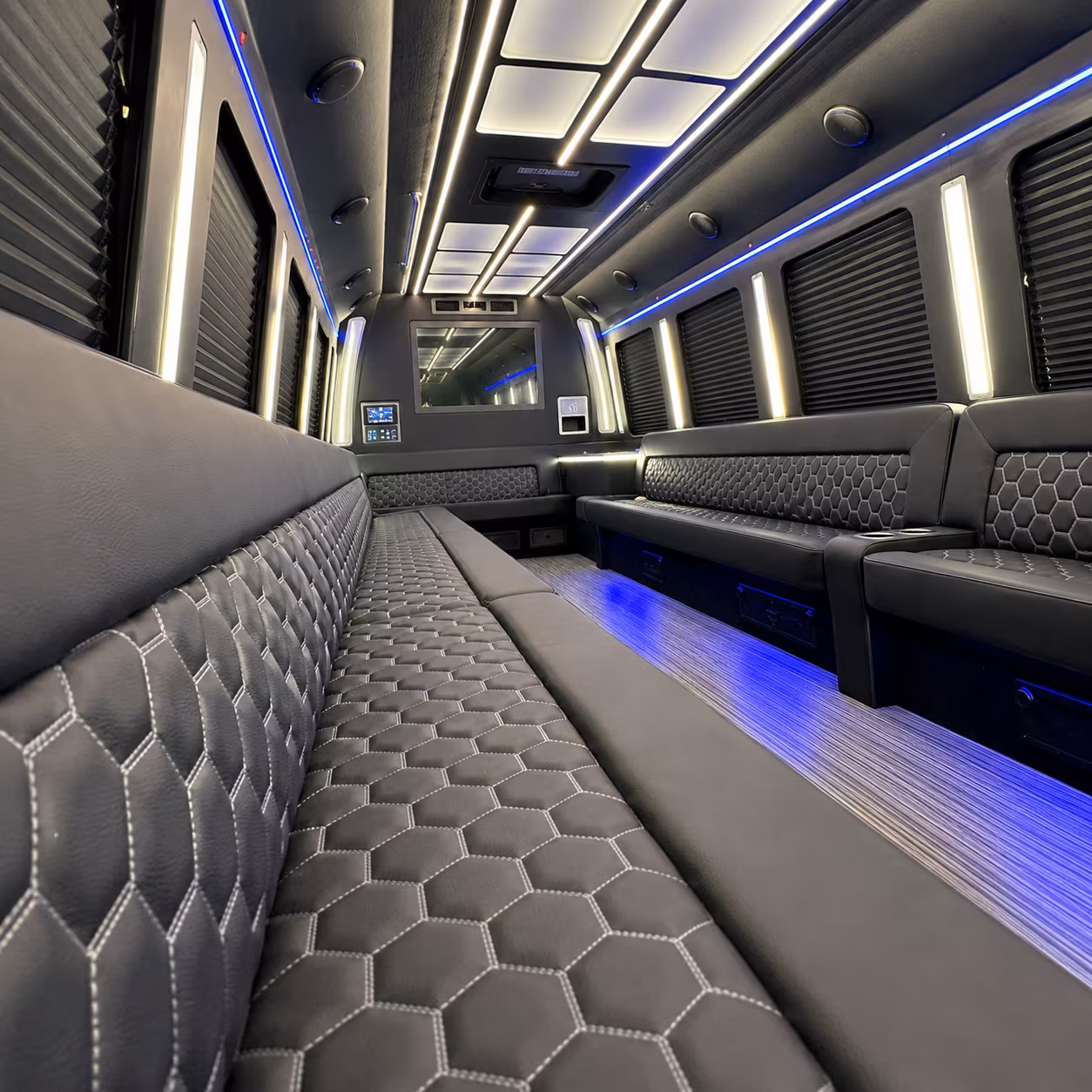 grand prairie party bus rentals inside