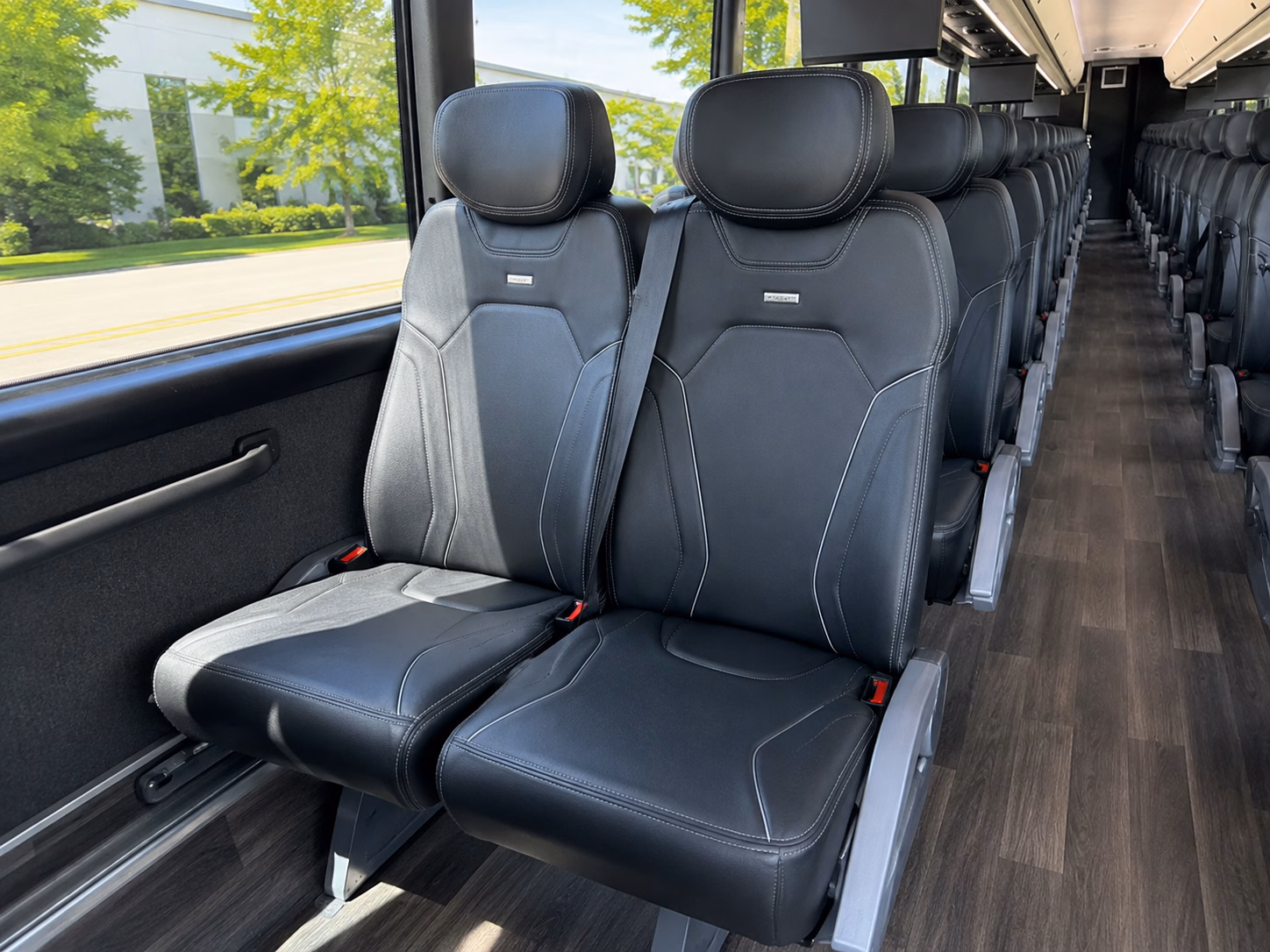 grand prairie wedding transportation onboard seating