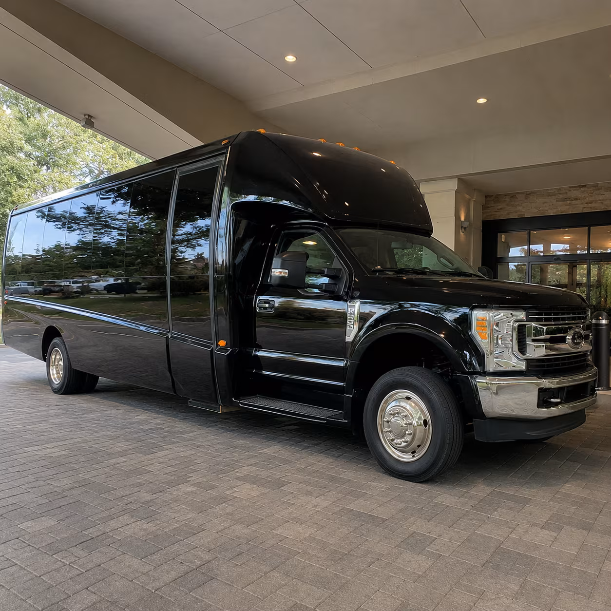 mansfield government military bus rentals