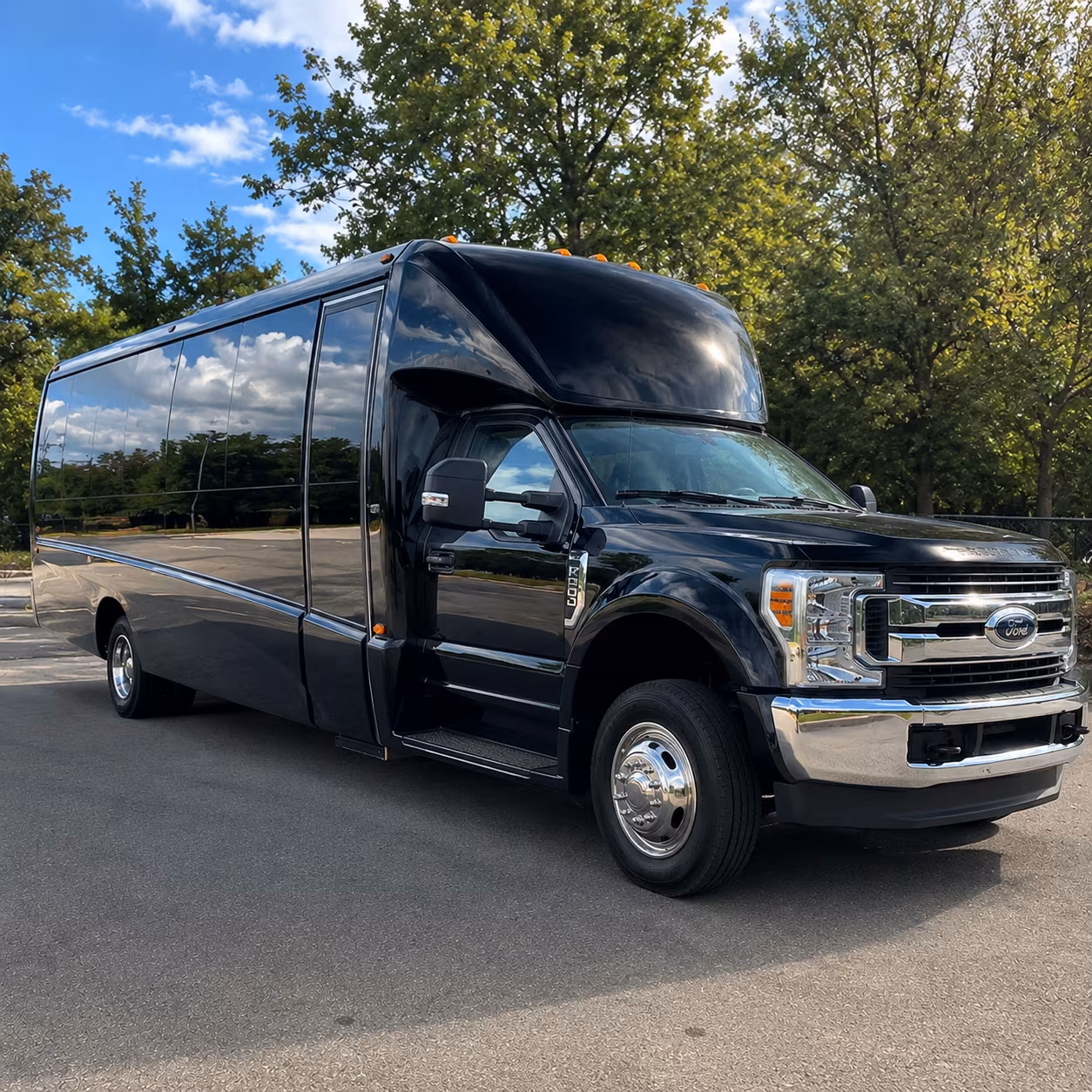 midlothian government military bus rentals