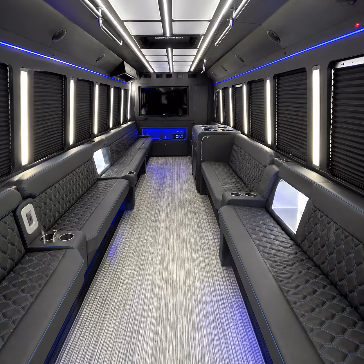six flags over texas party bus rental